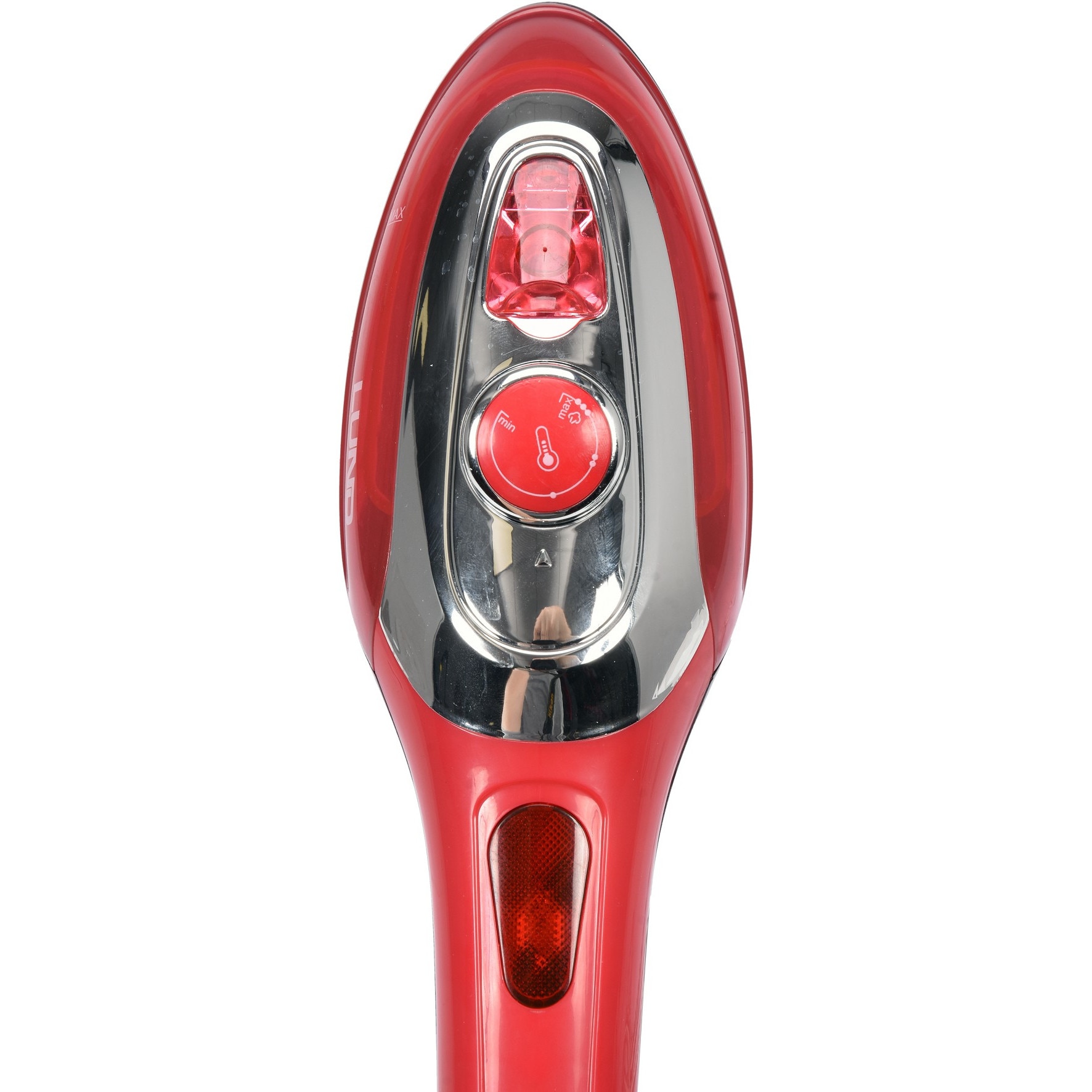 Aparat de calcat cu aburi 3 in 1, Lund, 1100 W, Rosu