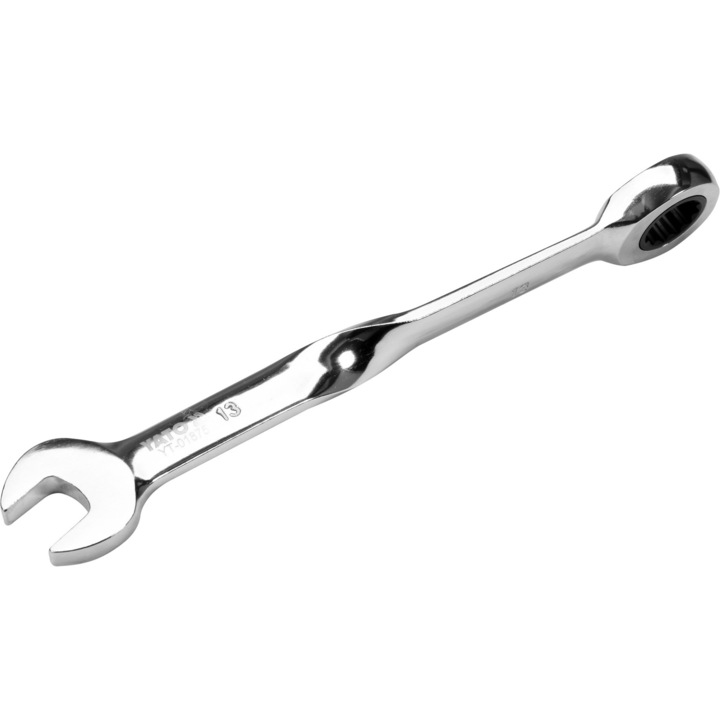 Cheie combinata, Yato, Otel, 13 mm, Argintiu