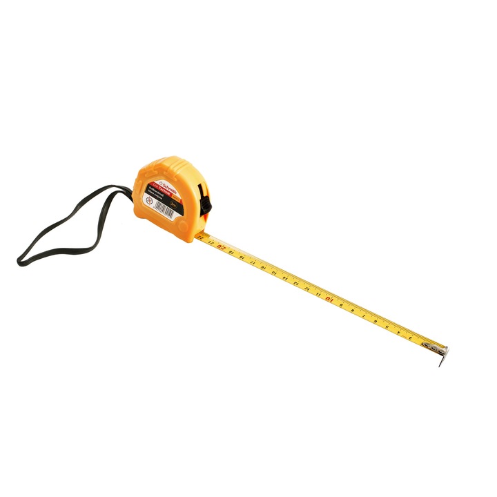 Ruleta de masurare, Schmith, Otel, 3 m, Galben