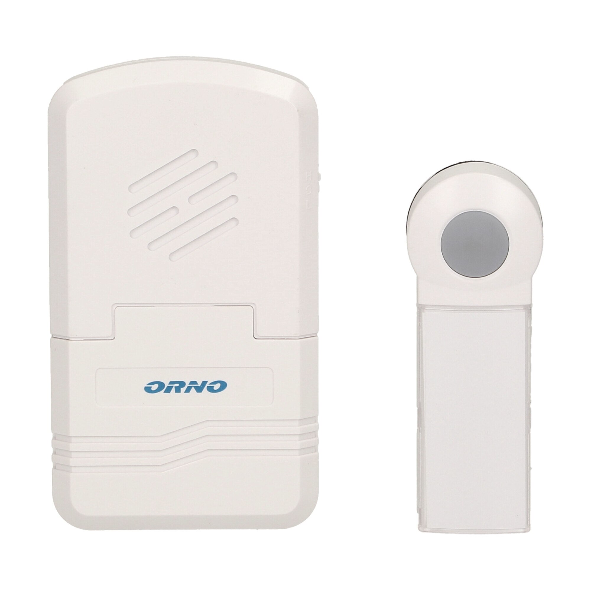 Sonerie wireless ORNO DISCO DC OR-DB-KH-122, conectare automata, IP44, 1 ton, 60-80 dB, 70 m, alb