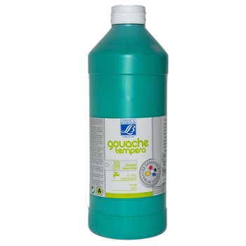 Culori tempera, gama de studiu, Lefranc&Bourgeois, 1000ml - Green Culori tempera, gama de studiu, Lefranc&Bourgeois, 1000ml - Green