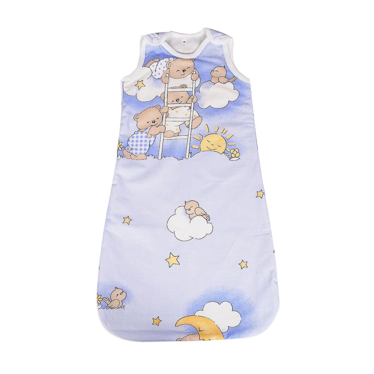 Sac de dormit, vara, ursuletul somnoros, albastru-6-12 luni