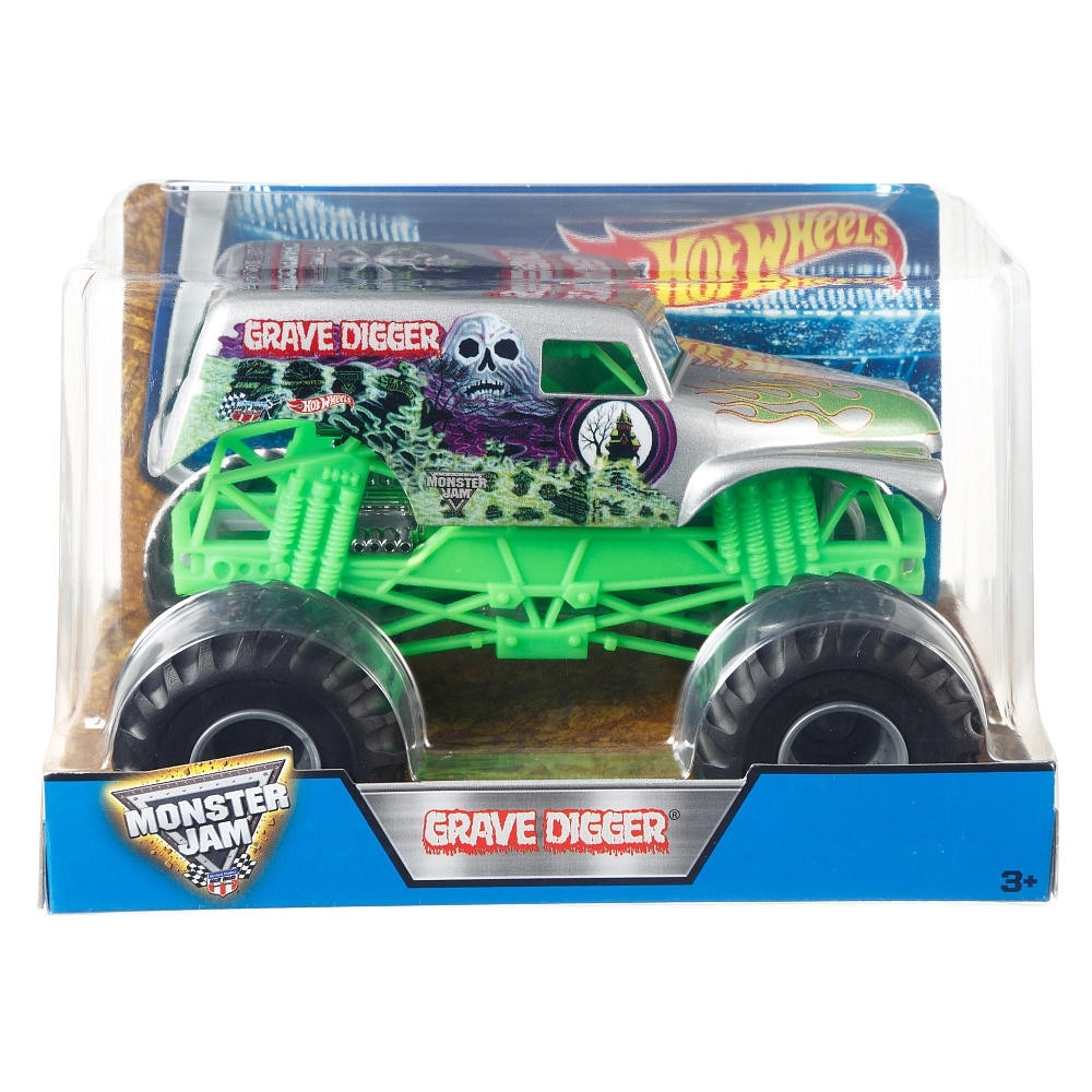 Hot wheels monster truck grave sale digger