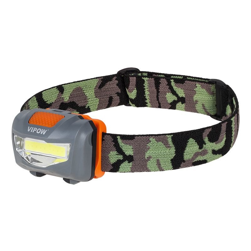 Lanterna de frunte, camuflaj, LED, COB, 3W
