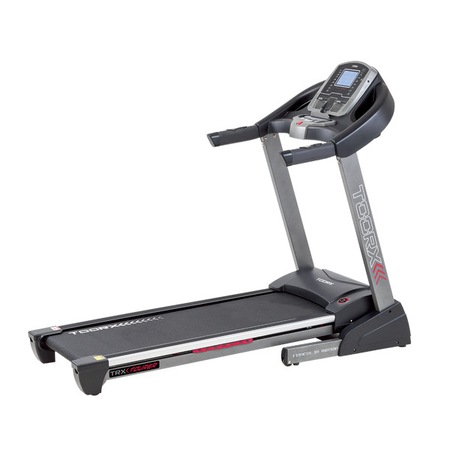 Banda Alergare Toorx TRX Tourer, Putere Maxima 4.5 cp, Greutate utilizator: 130 kg, Bluetooth, Mp3, 15 programe de antrenament presetate.