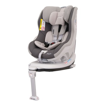 Scaun auto MOKKA rotativ 360 grade cu ISOFIX 0-18 kg Gri Coletto Scaun auto MOKKA rotativ 360 grade cu ISOFIX 0-18 kg Gri Coletto