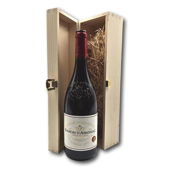 Подаръчна кутия French Red с френско червено вино