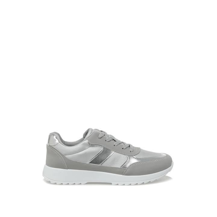 Pantofi sport dama Polaris, 321606.Z, Argintiu, Argintiu
