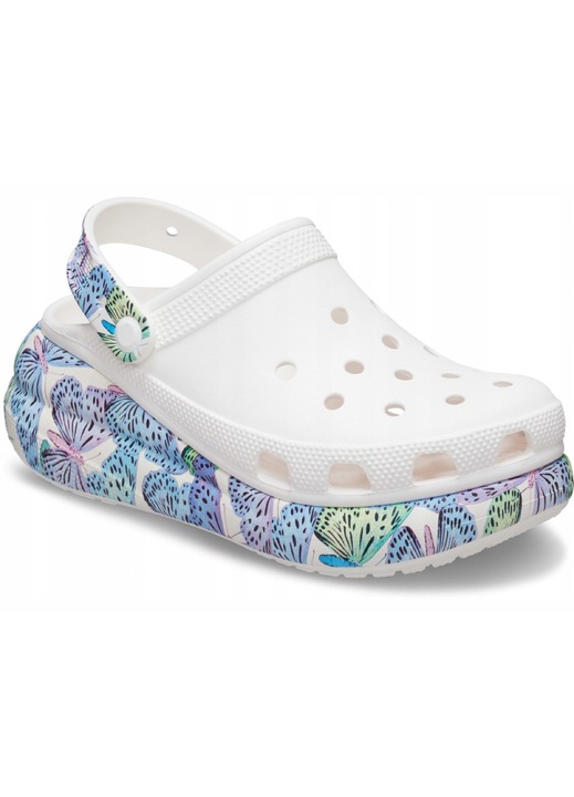 Női klumpa, Crocs, Classic Crush Clog, Croslite, Fehér, 37-38 EU