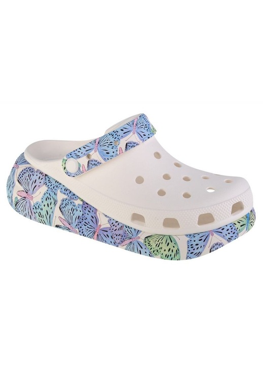 Crocs Classic Crush női papucs, Fehér, EU 36