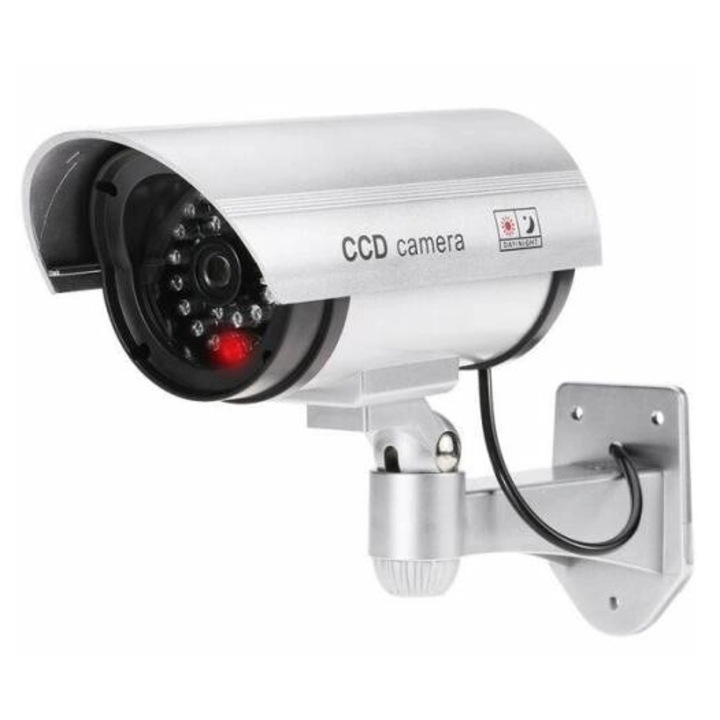 Фиктивна камера за наблюдение с червен инфрачервен светодиод