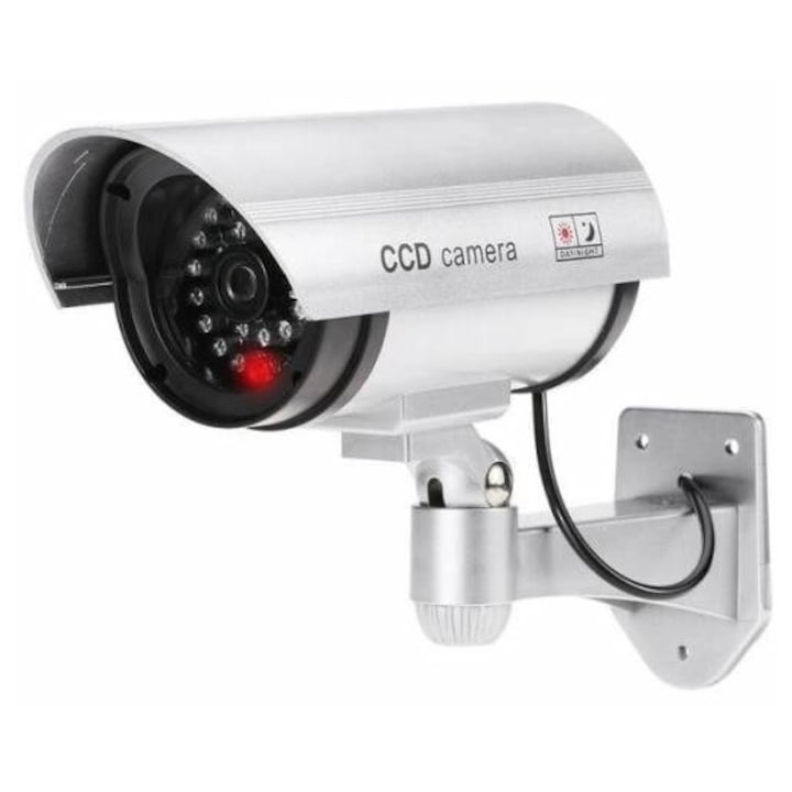 Camera de supraveghere, 1080P Wifi, detectie de miscare, vedere nocturna, alb