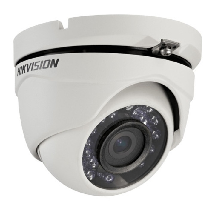 Camera de supraveghere, 2 Megapixeli, lentila 2.8mm, IR 25m Hikvision, DS-2CE56D0T-IRMF