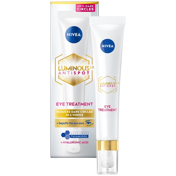 Crema de ochi NIVEA Luminous anti-pete pigmentare, 15 ml