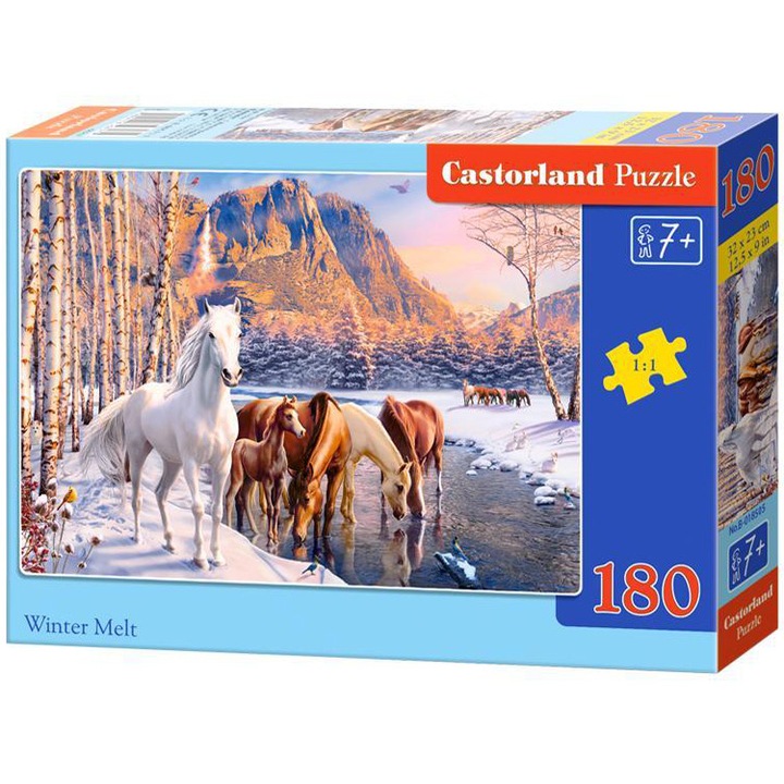 Castorland puzzle - Winter melt, 180 darab