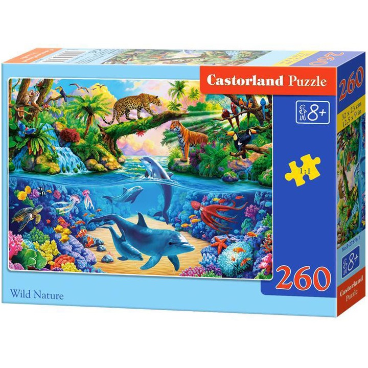 Пъзел Castorland - Дива природа, 260 части
