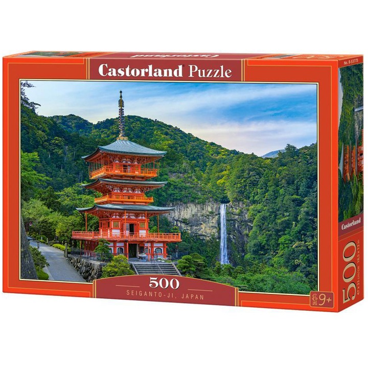 Castorland puzzle - Seiganto-ji, Japán, 500 darab