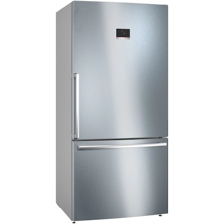 Combina frigorifica Bosch KGB86XIEP, 631 l Multi Airflow, Clasa E, H 186 cm, Inox easyClean