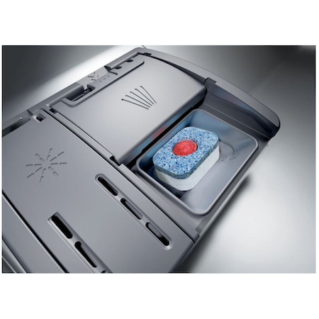 Masina de spalat vase Bosch SMS4ENI02E, 13 seturi, 6 programe, 4 functii speciale, 60 cm, Clasa C, silver inox anti-amprenta