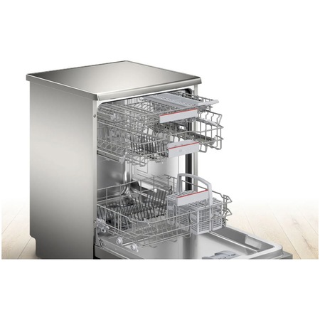 Съдомиялна Bosch SMS4ENI02E, 13 комплекта, 6 програми, 4 специални функции, 60 см, Клас C, Silver inox anti-amprenta