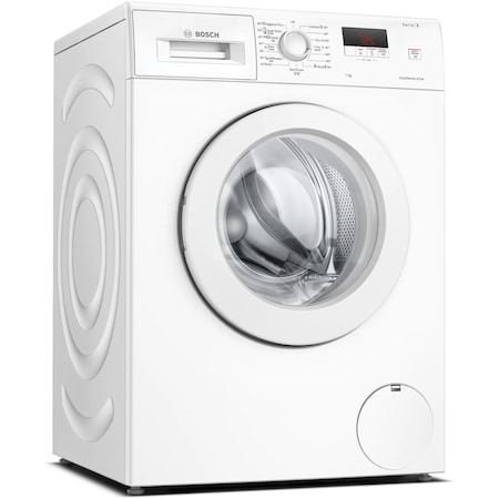 Masina de spalat rufe Bosch WAJ28060BY, 7 kg, 1400 rpm, Motor EcoSilence Drive, Clasa B, SpeedPerfect, ActiveWater Plus, Alb