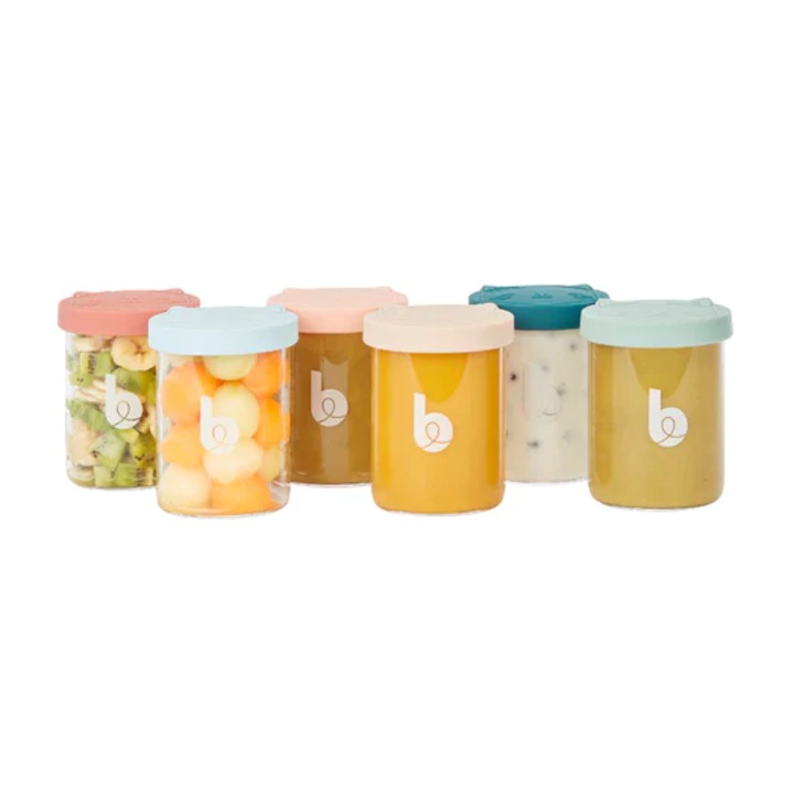 6 db ISY üvegtál készlet 250 ml, Babymoov