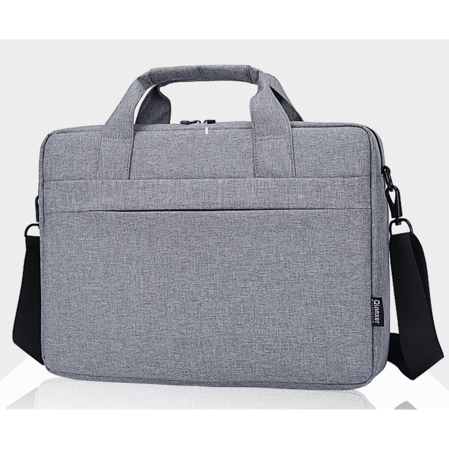 Geanta compatibila cu Macbook Air/Pro, Impermeabil, 42x32x7, Gri