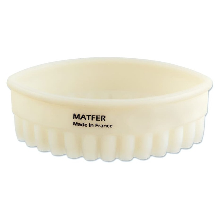 Decupator Matfer Exoglass Oval Canelate 8.5x5 cm