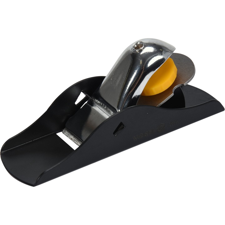 Rindea pentru lemn, Vorel, Otel, 165 mm, Negru