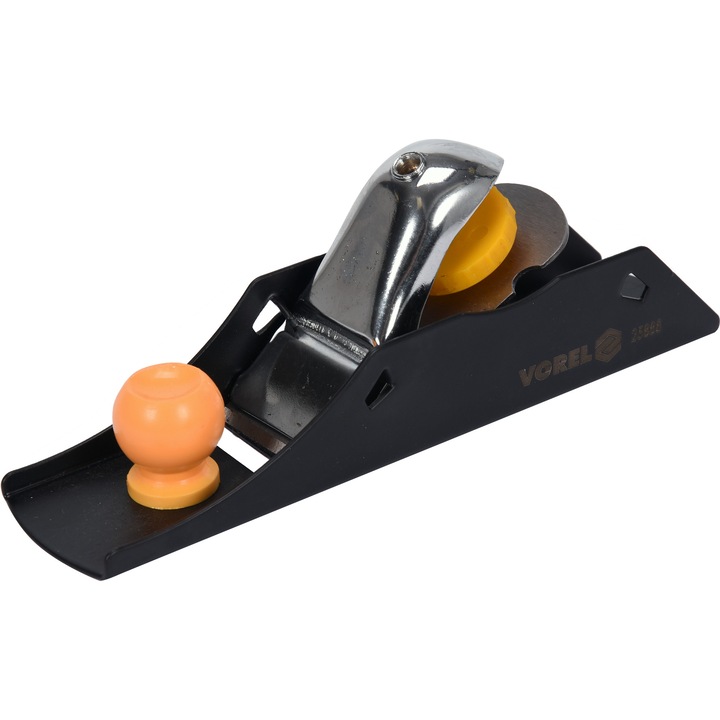 Rindea pentru lemn, Vorel, 200 mm, Negru/Portocaliu