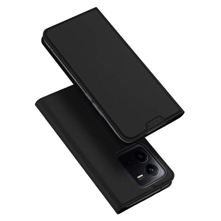 Калъф портфейл Dux Ducis Skin Pro за Vivo X80 Lite / V25, черен