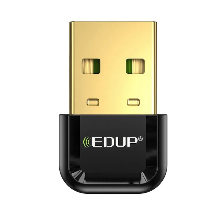 Bluetooth адаптер EDUP EP-B3531, Bluetooth 5.3, Plug & Play, Съвместим с Windows 11