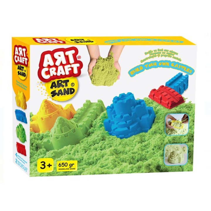 Set nisip kinetic tema Castel