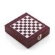 Set accesorii vin, cutie 37 piese cu tabla sah, InnovaGoods
