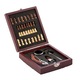 Set accesorii vin, cutie 37 piese cu tabla sah, InnovaGoods