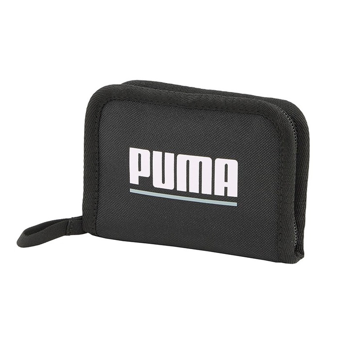 Puma Pénztárca Plus W 079616-01, női, fekete, 13x9,5 cm