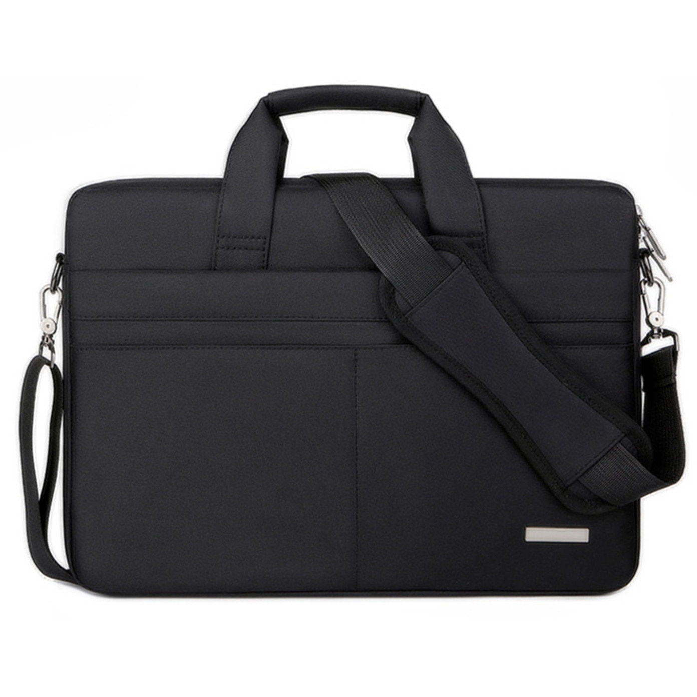 Geanta laptop, Etui, Plastic, Negru