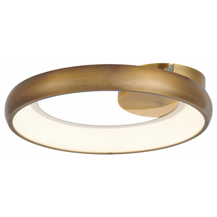 Thea mennyezeti lámpa, valóság, fém, LED fény, arany