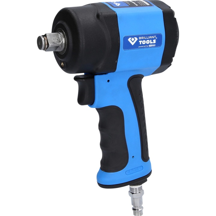 Pistol de Impact Pneumatic 1/2 Brilliant Tools Mini Impact Wrench, 1240 ...