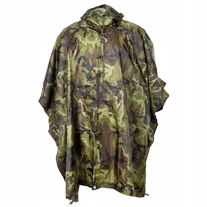 Pelerina de ploaie 2in1, MFH, Poliester,144x223cm, Verde/Maro