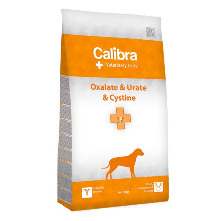 Hrana dietetica pentru Caini, Calibra VD Dog Oxalate and Urate and Cistine 12 kg