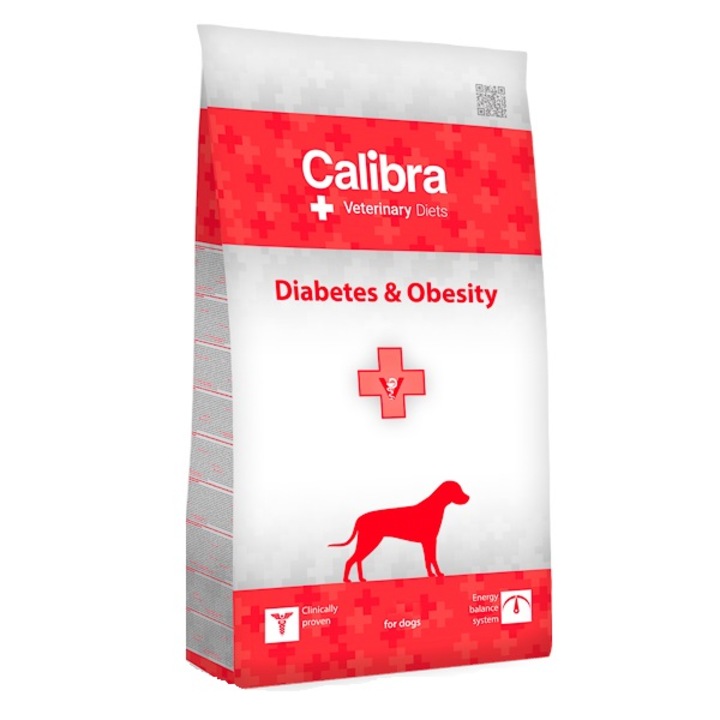 Диетична храна за кучета Calibra VD Dog Diabetes and Obesity 2 кг