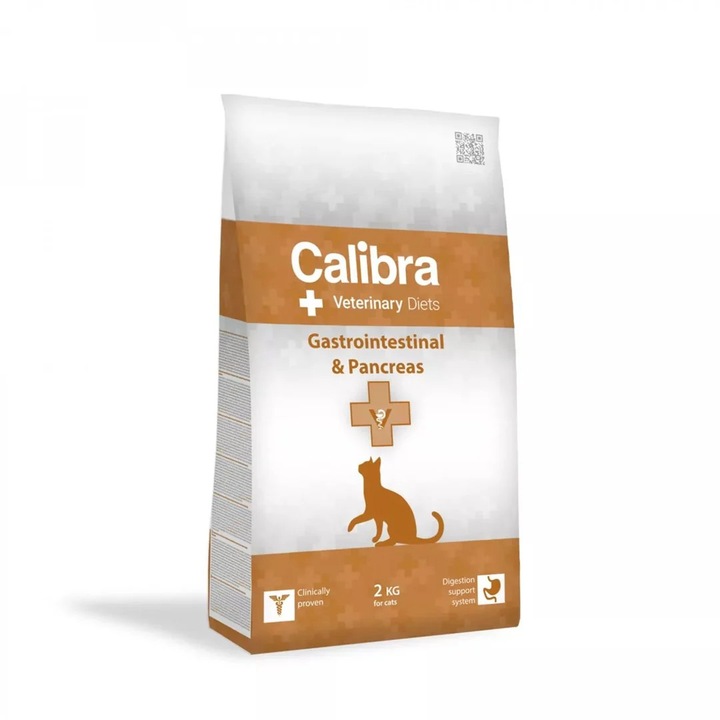 Hrana dietetica pentru Pisici, Calibra VD Cat Gastrointestinal and Pancreas 2 kg