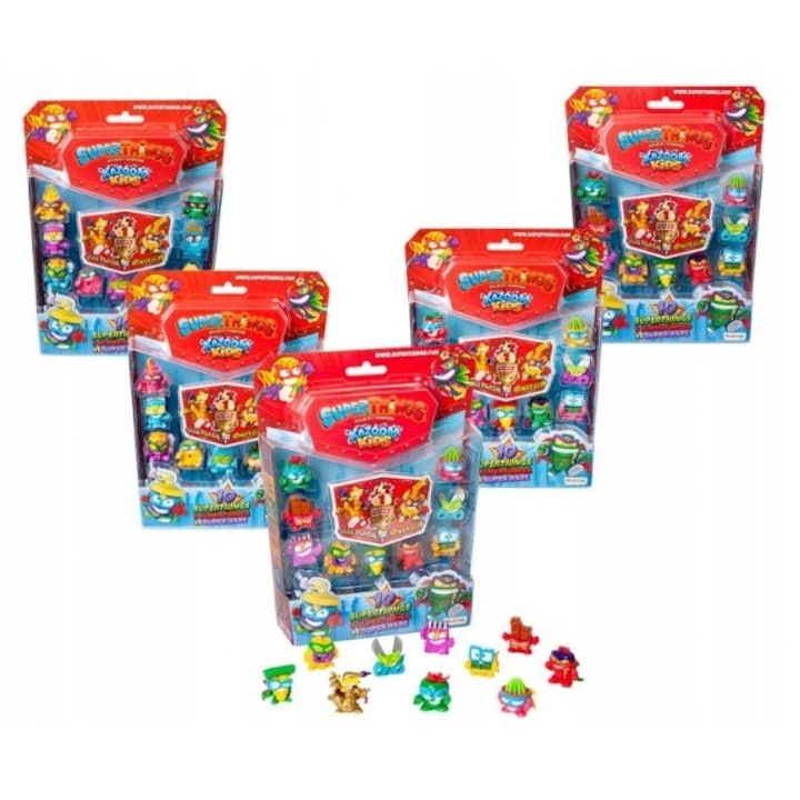 Magic Box Super Zings Kazoom Kid figurából álló készlet, varázsdoboz, többszínű, 10 db figurát tartalmaz