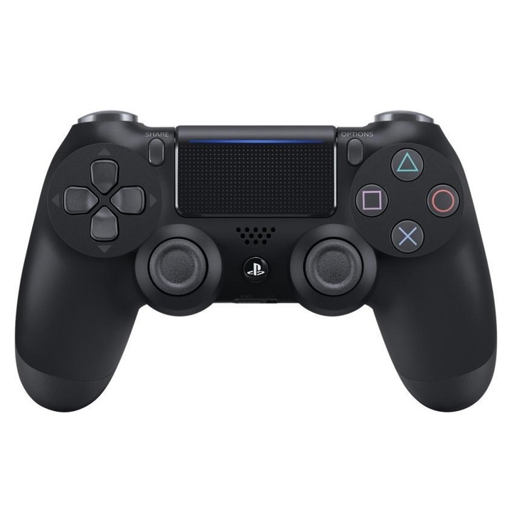 Vezeték nélküli joystick Playstation 4-hez, forradalmi funkciók, fekete