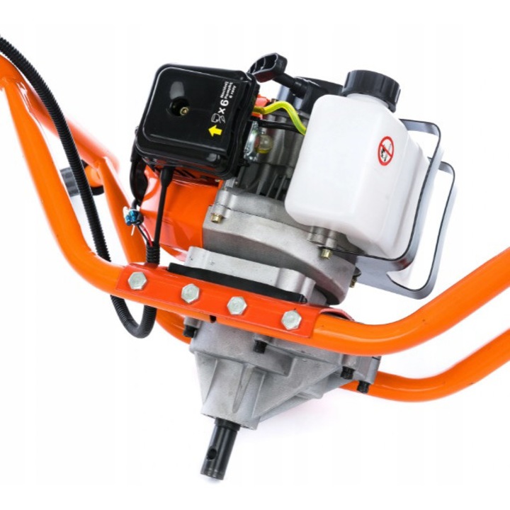 Set motoburghiu foreza de pamant, 3 burghie de pamant, 3.8 kW, Boxer FT-183