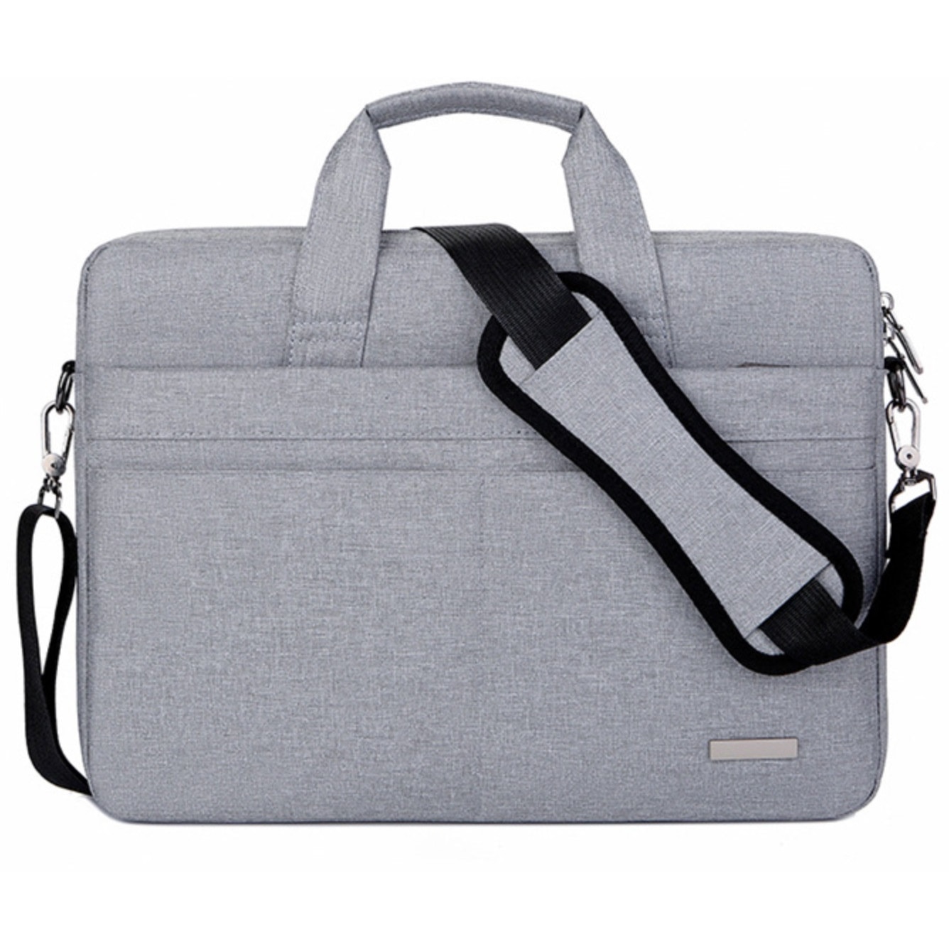 Geanta laptop, Etui, Plastic, Gri