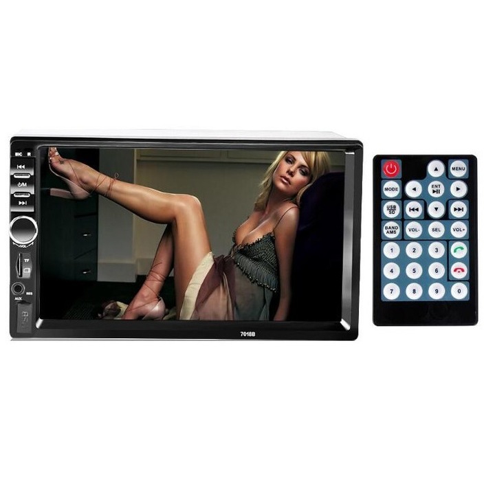 Video Player auto 7'' 2DIN MP5 Touchscreen Bluetooth USB DVD