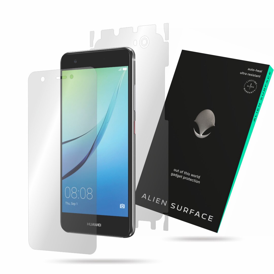 Folie Alien Surface, Huawei Nova, protectie ecran, spate, laterale