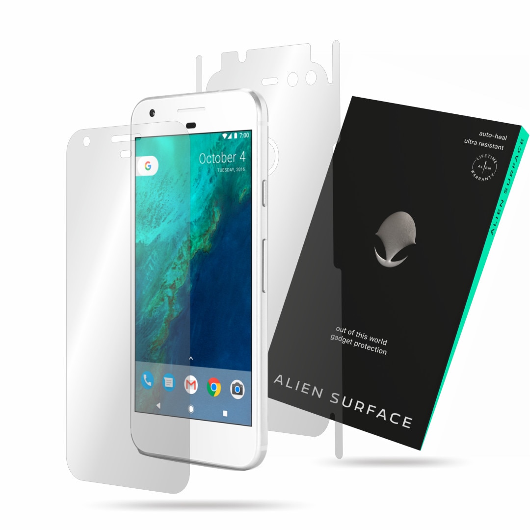 Folie Alien Surface, Google Pixel, protectie ecran, spate, laterale